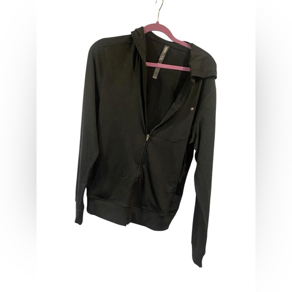 NWT Vuori men’s ponto full zip hoodie BLACK Size S